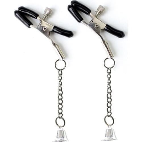 Nipple Clamps Sex Toys Adult Products for Women Metal Nipple Clamps Steel Breast