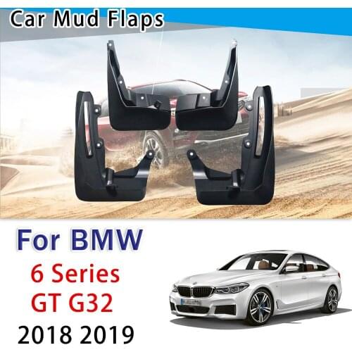 For BMW 6 Series GT G32 2018-2019 Mudguard Fender Mud Guard Flaps Splash Flap Mudguards Accessories 630i 640i 620d1