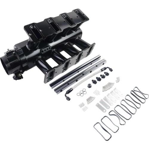 AP02 102mm 9.00 inches Black Intake Manifold w/Throttle Body LS1 LS2 LS6 For Cadillac