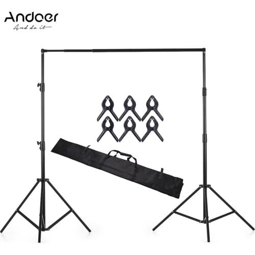 PHOTO BACKDROP STAND KIT Photo Studio Background Support T Shape Backdrop for Studio Photo Heavy Duty Photo Video Crossbar Kit
