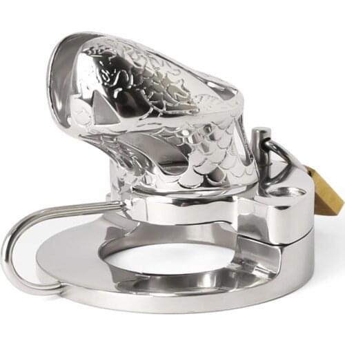 Exquisite Stop Masturbation Cock Cage with Urethral Catheter Erotic Metal Chastity Belt Device Penis Ring Lock Sex Toy For Men