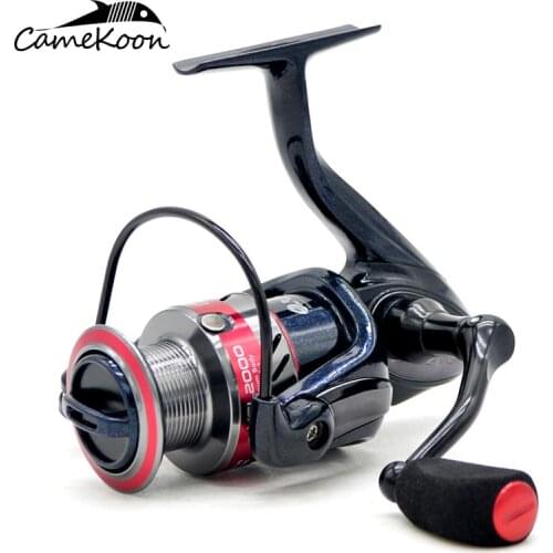 CAMEKOON 1000-6000 Series Super Smooth Spinning Reel Saltwater 9+1 Ball Bearings Max Drag 7.5KG CNC Aluminum Frame Fishing Coil