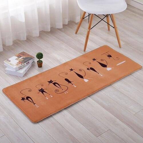 Creative Cartoon Europe Type 3D Print Carpet Doormat Bathroom Kitchen Absorb Water Antiskid Mat Hallway Carpets for Living room