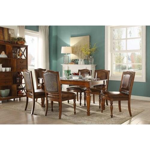 Dining room furniture table set 6 chairs Столовая мебель столовый набор 6 стульев WA644