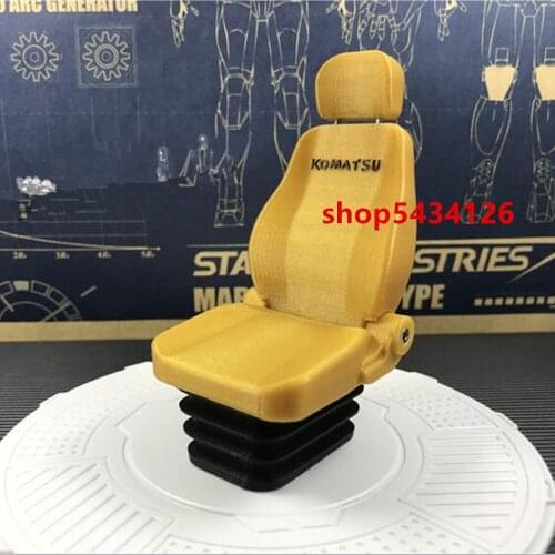 Cab Interior Seat Model For 1:12 Rc Hydraulic Excavator Forklift Bulldozer & 1:14 Remote Control Toys Dump Truck Actros Arocs