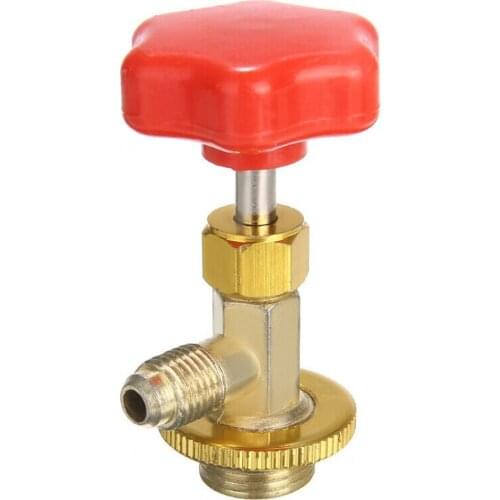 Open Valve r134a Refrigerante Bottle Air Conditioner Tools Refrigerant Can CT338 339 R12 R600A R22 R134A