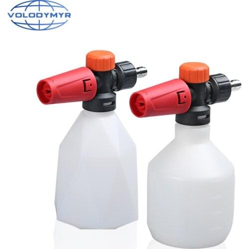 High Pressure Soap Foamer Sprayer Convenient 500ml Car Wash Spray Snow Foam PA Foam Pot G1/4 Quick Release Connector Car Clean