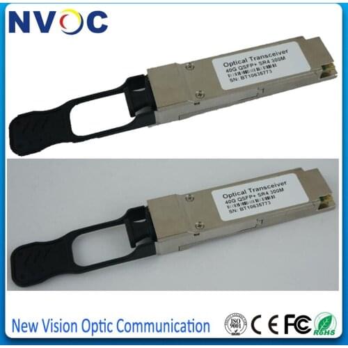 QSFP-40G-CSR4 40GBASE-CSR4 QSFP+ CSR4 40Gb/s Multi Mode,MMF,850nm,LC,MPO,300M Fiber QSFP Optical Transceiver