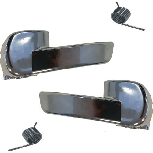 Interior Front Rear Door Chrome Handle Right And Left Side For Nissan Qashqai