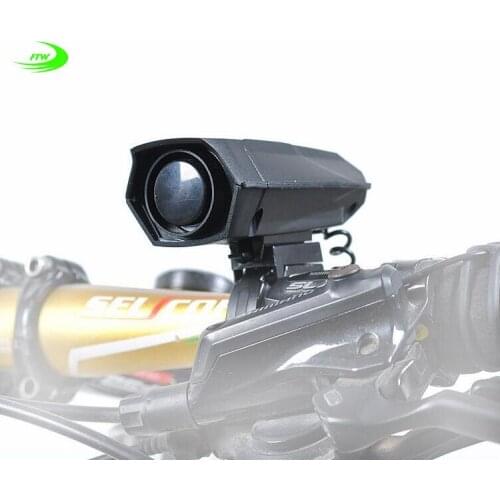 Cycling Horns Electronic Bike Bicycle Handlebar Ring Bell Horn Strong Ultra-Loud Air Alarm Bell Sound Black accesorios F1031
