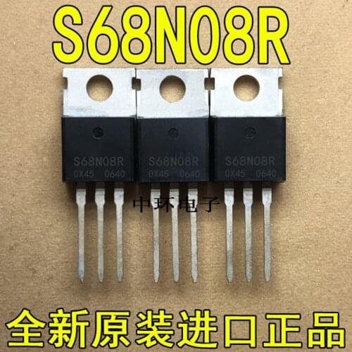 10 pcs S68N08R S68N08 68N08 80A 68V TO220 ＆S70N08R S70N08 70N08 80A 70V TO220