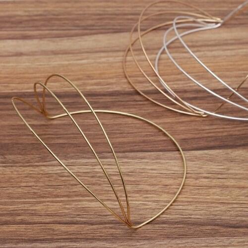 4 Pieces/Lot 150mm Diameter Metal Hairbands Headwear DIY Accessories Jewelry Making