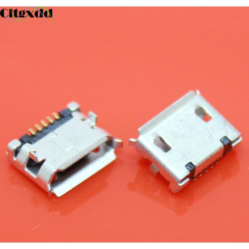 Cltgxdd 5 pin Micro USB jack connector socket charging port for Huawei C8300 C8600 C8500 C8600 U8150 U8800 T8300 ZTE R518 N600