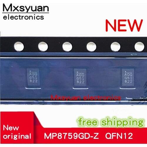 5pcs~50pcs/LOT MP8759GD-Z MP8759GD MP8759 QFN12 AQQ New original