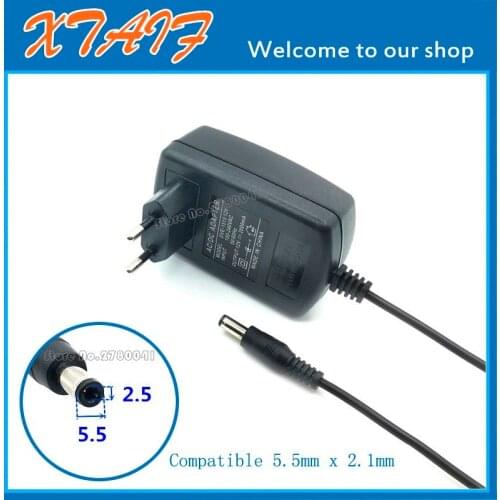 DC 12V2A Adapter AC 100V-240V Converter Switch DC Power Supply Adapter EU Plug for Surveillance CCTV Camera Accessories