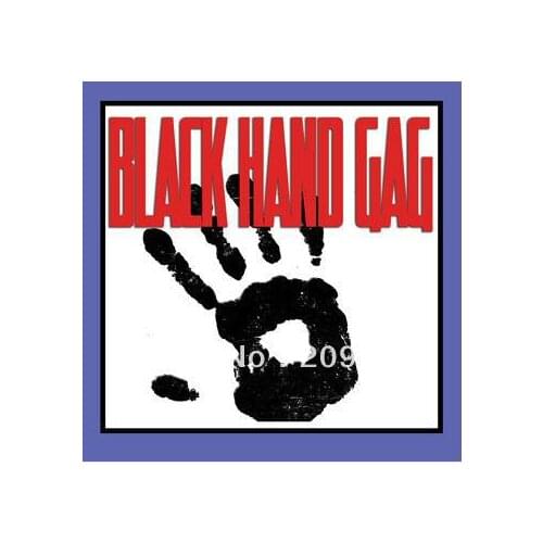 Black Hand Towel Gag/Magic Tricks,Mentalism,Stage Magic Props, Illusions,Close-Up,Comedy,Street,Magia Toys,Classic,Joke,Gadget
