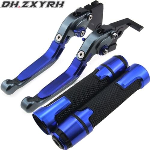 For aprilia TUONO V4 1100RR/Factory RSV4 RF CNC Adjustable Motorcycle Brake Clutch Levers Levers Handbar End Grips