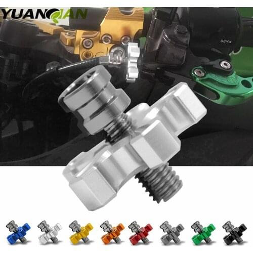 For yamaha YZF R125 R15 R25 r 125 15 25 mt-07 mt-09 mt 07 09 MT-09 FZ07 FZ09 Motorcycle CNC Clutch Cable Wire Adjuster Screw