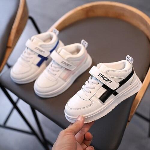 Summer Baby Shoes PU Casual Children Sneakers Baby Girl Boy Solid Color Kids Shoes Socks Infant Toddler Non Slip Sports Shoes