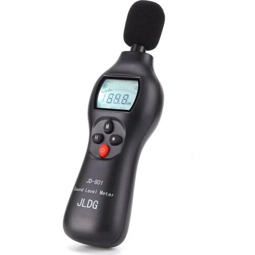 Mini Noise Tester Measuring Instrument High Accuracy 30-130dB dB Meter Digital Audio Sound Level Detector Meter Decibel Monitor