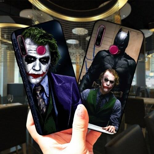 Dark Knight Joker Karta Soft Silicone Case For Huawei Honor 10i 20 30 Lite Pro Black TPU Cover For Huawei Honor 9 10 Lite 9X 8X