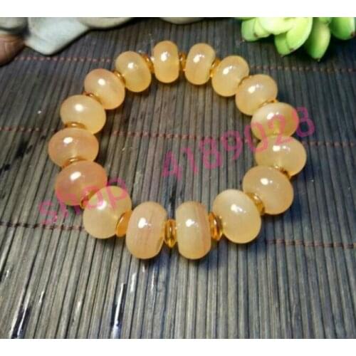 Natural sheep horn, beads bracelet, handicrafts accessories