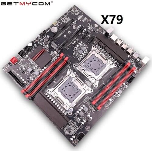 Getmycom Original X79 motherboard LGA 2011 USB3.0 USB2.0 SATA3 support 8*DDR3(256GB) memory and Xeon E5 processor