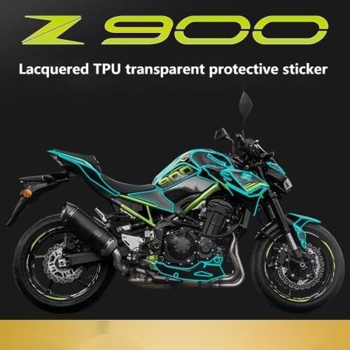Motorcycle Paint Transparent Protective Film Tpu Invisible Car Clothing Whole Scratch Repair for Kawasaki Z900
