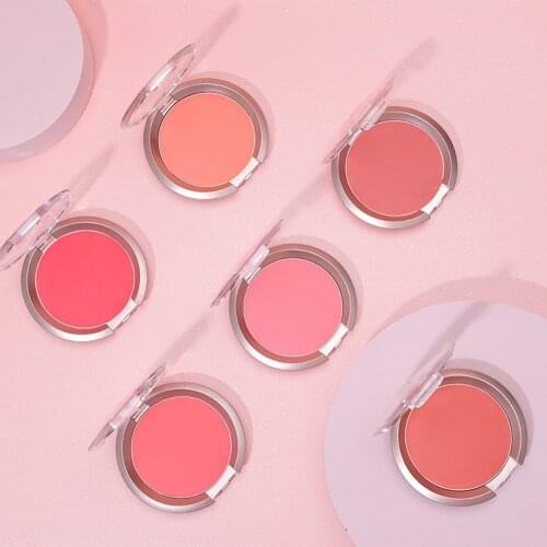 Cheek Tint 6 Colors Blush Peach Cream Makeup Blush Palette Cheek Contour Blush Cosmetics Blusher Cream Makeup Rouge Blush