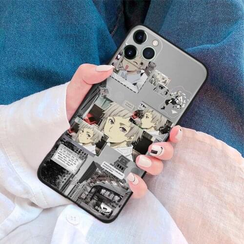 Nakajima atsushi Anime manga silicone Phone Case FOR iPhone Se 6 6s 7 8 Plus X Xr Xs 11 12 Mini Pro Max Glass Cover Shell