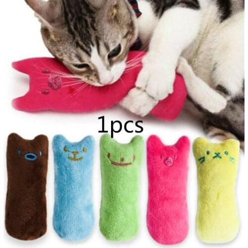 Suef 1pcs Cute thumb plush molars facial emoticons pet dog and cat toys interactive gnaw pet supplies@02