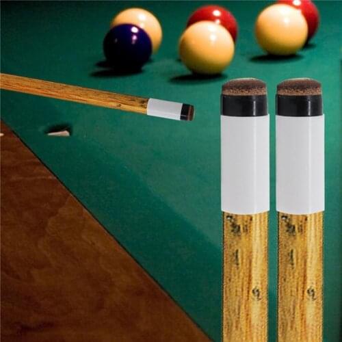 10Pcs 10/11/12/13mm Screw-on Cue Tips Faux Leather Pool Snooker Billiards Replacement Parts set competition Stick Repair Tool