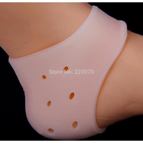 20pc breathable Moisturizing Heel Gel Spa skidproof ventilate Socks Hard Cracked Repair Skin Care Relief 10pairs/lot