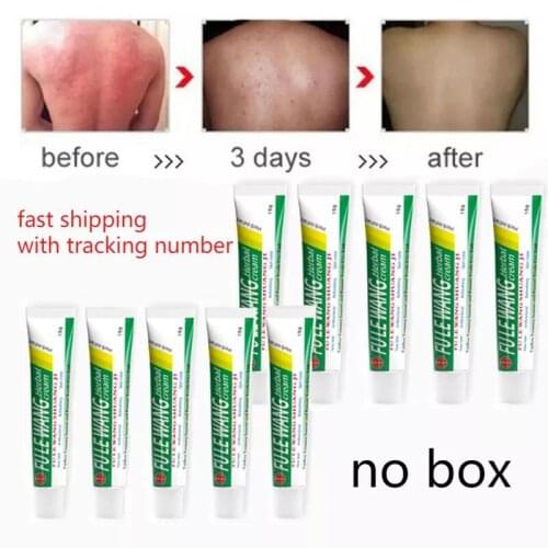 20PCS FULEWANG Skin Psoriasis Cream Dermatitis Eczematoid Eczema Ointment Treatment Psoriasis Cream 15g
