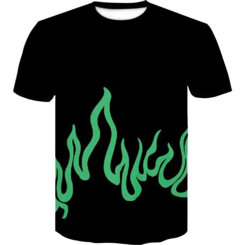 2021 New Summer fashion mens t-shirt 3D printed casual t-shirt mens hip-hop street mens clothing t-shirt for men men clothing