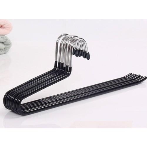 5pcs/lot High-grade metal hanger leaching trousers rack with multi-functional trousers