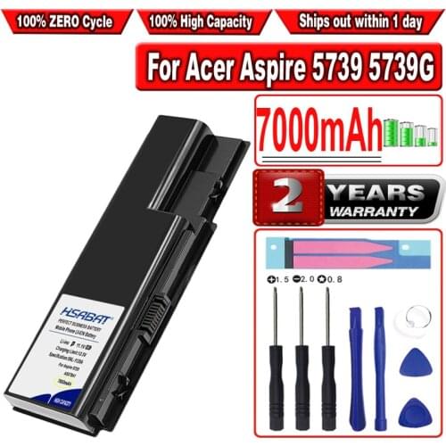 HSABAT 7000mAh Battery for Acer Aspire 5720 5730 5739 5910g 5920 5930G 5935 5942 6530 6920 6930 7220 AS07B31 AS07B41 AS07B71