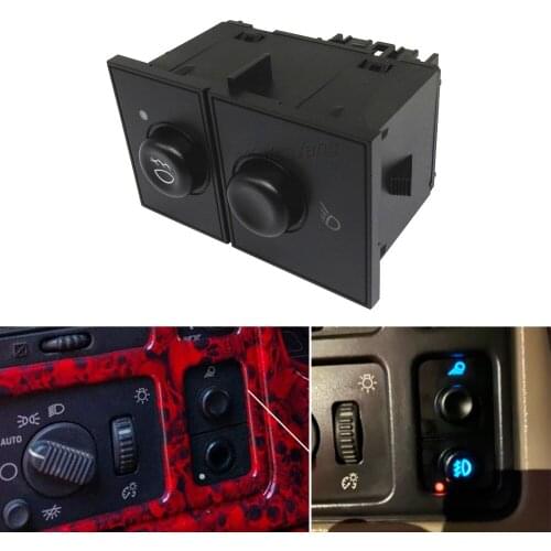 FaroeChi for Cadillac Chevy GMC Truck Fog Driving Light Cargo Lamp Dash Switch 15143597
