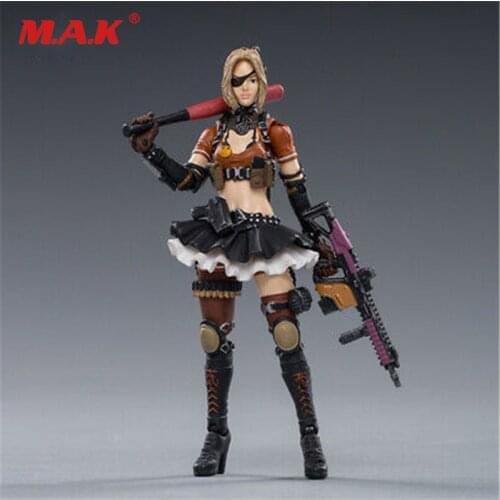 JOYTOY 1/18 Action Figure Female Agent Gunner Commando Girl for10.5cm Model fulol set for collection in stock