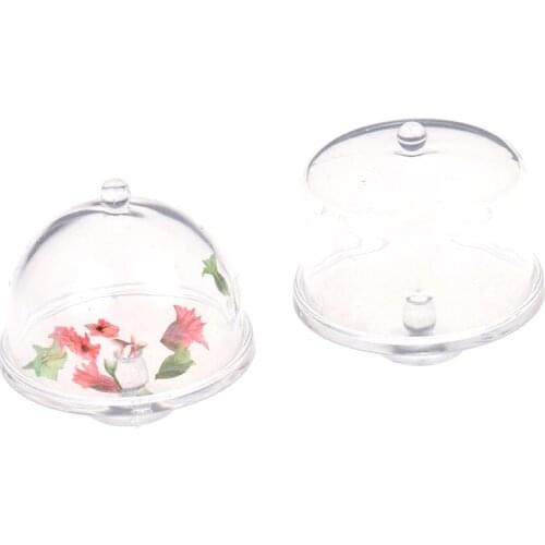 1/12 Dollhouse Miniature Accessories Mini Candy Jar Simulation Food Dessert Can Model Toys for Doll House Decoration