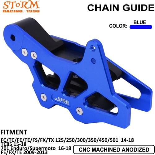 Motorbike Chain Guard Guide Protector Mounts For Husqvarna FC TC FE TE FS FX TX Enduro Supermoto 85 125 250 300 350 450 501 701