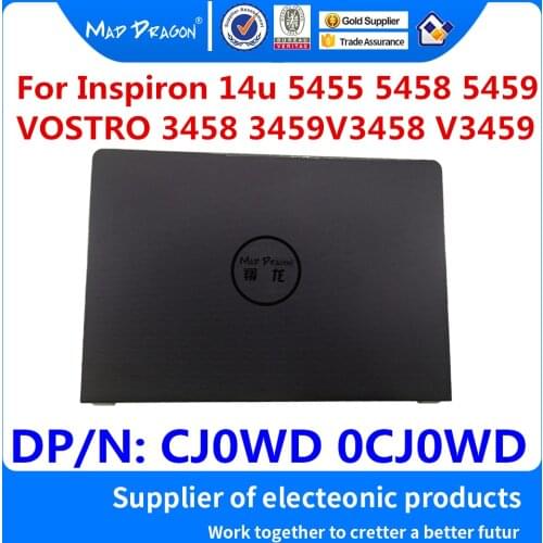 Laptop new LCD Rear Cover Top Shell Screen Lid For Dell Inspiron 14U 5455 5458 5459 VOSTRO 3458 3459 V3458 V3459 CJ0WD 0CJ0WD