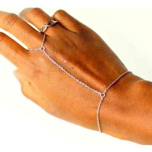 Hot Fashion Womens present Love Infinity Stretch friendship bracelets & bangles Gift bracciali pulseira ouro bracciale