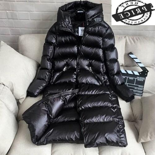 Winter Jacket Women Down Coat Female Thick 20% White Duck Down Jacket Womens Long Coats Warm Hooded Clothes 2021 LWL1050