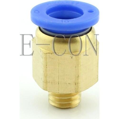 1 Pcs Air Pneumatic Quick Release Connector M10*1.5 Threaded metric 10mm Tube