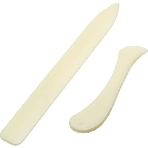 2pcs Paper Creaser Set Photo Album Paper Folding Tool Crafts Edge Side Slicker