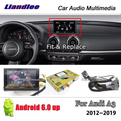 7 Inch Android Multimedia 6.0 UP For Audi A3 2012-2019 Stereo Radio Video Wifi Carplay GPS Navigation