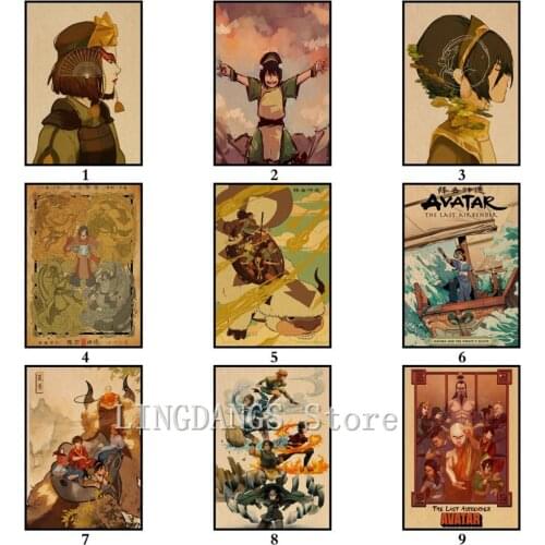 5d Diy Diamond Painting Anime Avatar The Last Airbender Cartoon Manga Diamond Mosaic Embroidery Cross Stitch Art Home Decor Gift