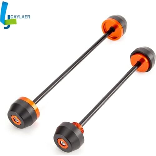 For Duke 790 2018 2019 2020 Aluminum Rear Axle Fork Crash Wheel Slider Protector