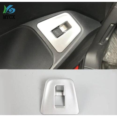 Car Accessories Interior LHD ABS Rear Trunk Gate Switch Button Cover Trim For Volkswagen Tiguan L 2017 2018 2019 Car-styling